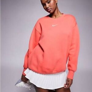 Nike Salmon/Pink Sweatshirt / Crew Neck